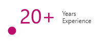 20+ years experience